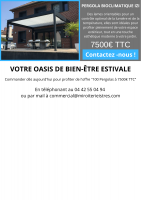 PERGOLA ORIENTABLE BOUCHES DU RHONE