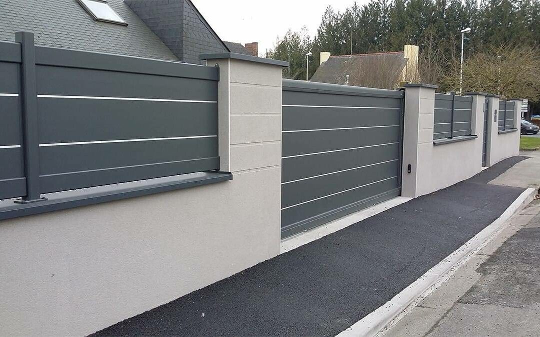 Fourniture et pose de clôture aluminium sur Sausset les pins et tout les Bouches du Rhône