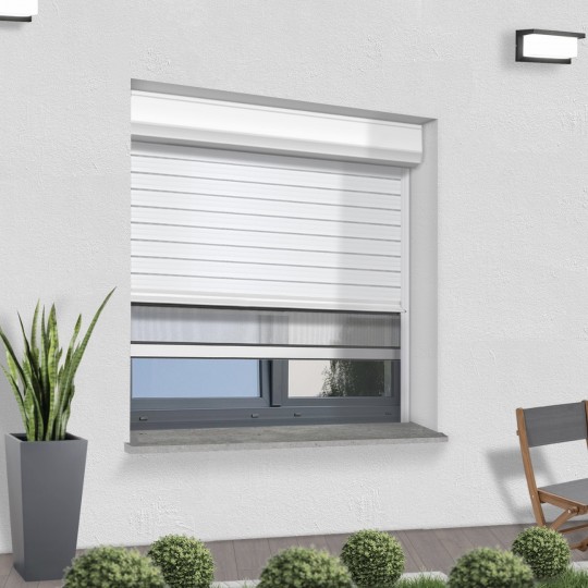 Copie de volet-roulant-renovation-moustiquaire Fenêtre aluminium 2 vantaux
