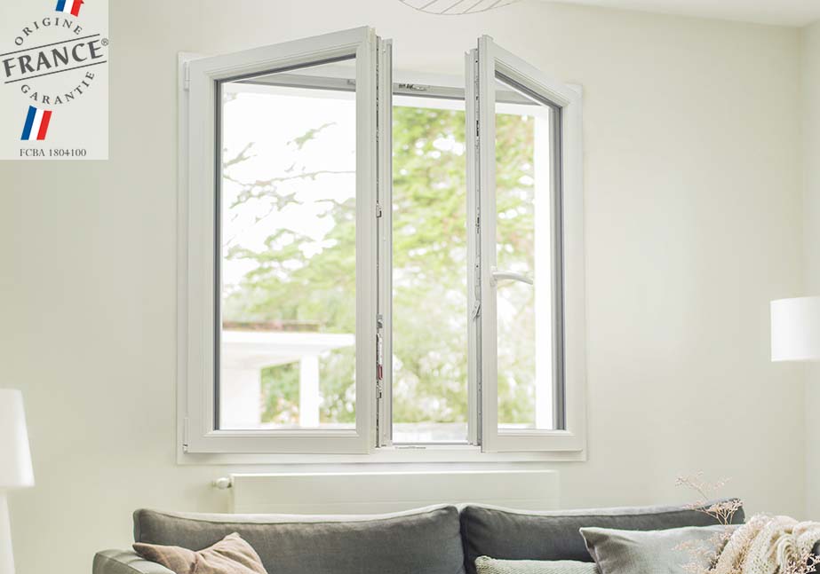 Fenêtres PVC 2 vantaux Fenêtre aluminium 2 vantaux