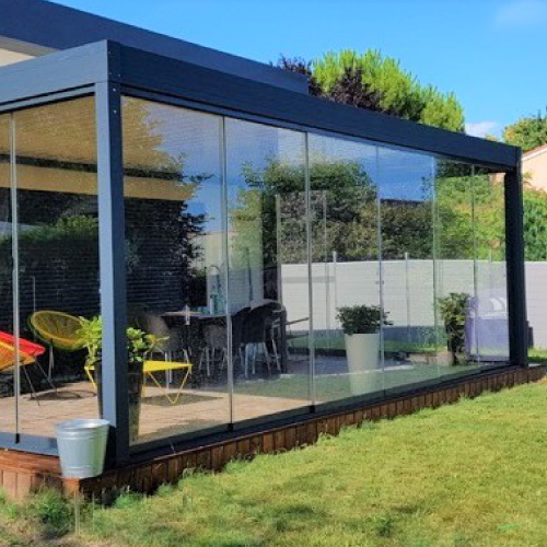 Rideaux de verre
